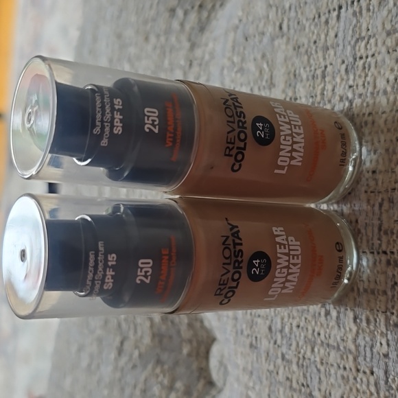 REVLON BRAND COLORSTAY LONGWEAR MAKEUP FOUNDATION #250 FRESH BEIGE BUNDLE OF 2 - Picture 2 of 5